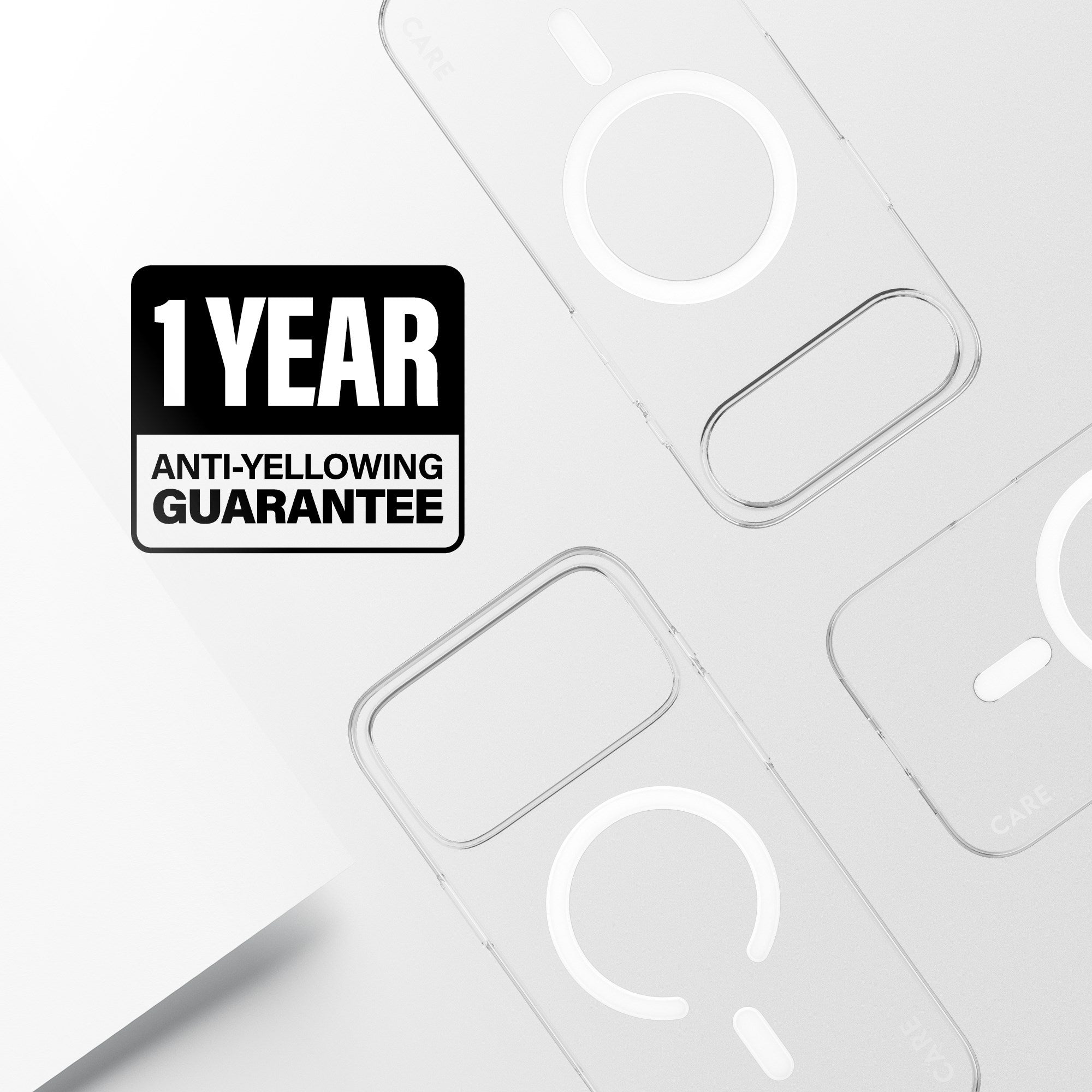 CARE™ by PanzerGlass® SL1M Case Transparent w. MagSafe iPhone 17 Pro Max